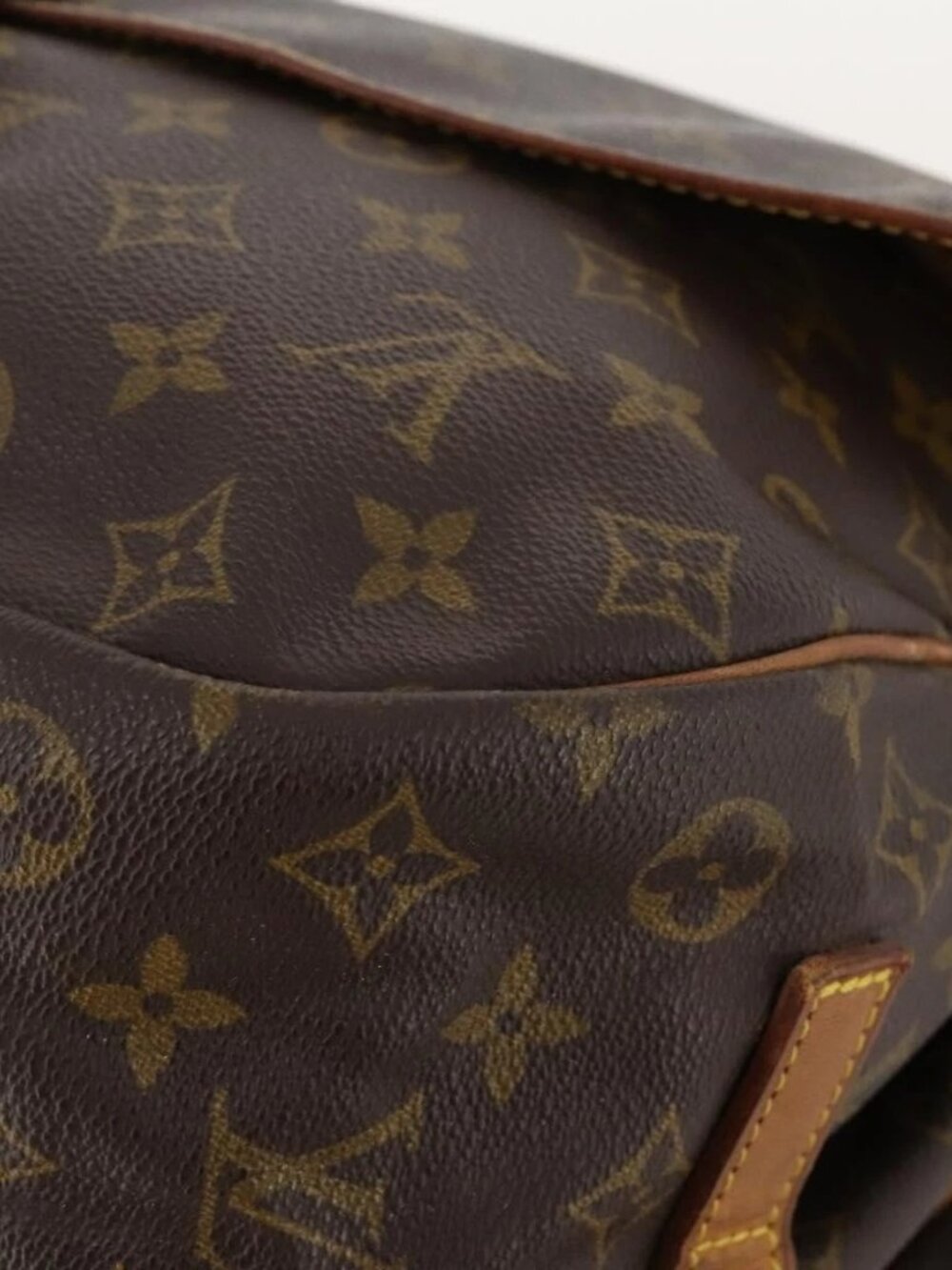LOUIS VUITTON Monogram Saumur 35 Shoulder Bag M42254 LV Auth bs33561 - Picture 3 of 16